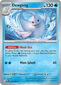 Dewgong POR 019
