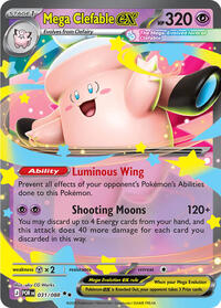 Mega Clefable ex POR 031