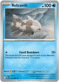 Relicanth 017