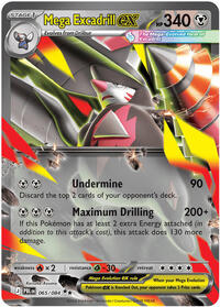 Mega Excadrill ex 065