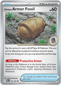 Antique Armor Fossil 072