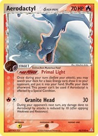 Aerodactyl δ 35