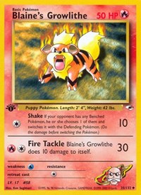 Blaine's Growlithe 35