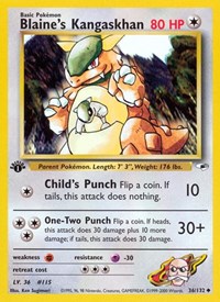 Blaine's Kangaskhan 36