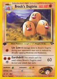 Brock's Dugtrio 22