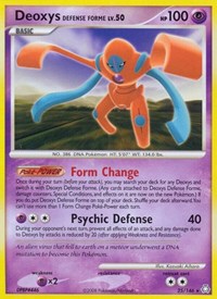 Deoxys Defense Forme 25