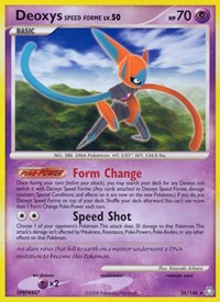 Deoxys Speed Forme 26