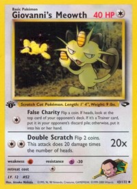 Giovanni's Meowth 43