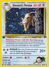 Giovanni's Persian 8