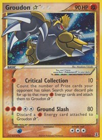 Groudon Star 111