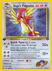 Koga's Pidgeotto 27