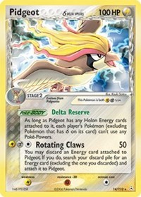 Pidgeot δ 14