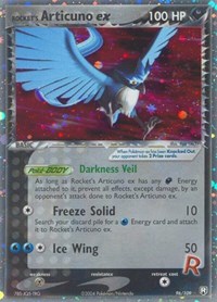 Rocket's Articuno ex 96