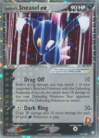Rocket's Sneasel ex 103