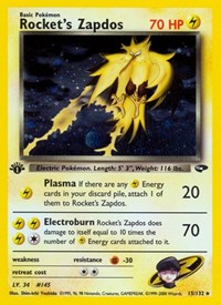 Rocket's Zapdos 15