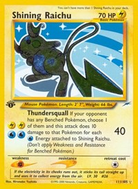 Shining Raichu 111