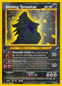 Shining Tyranitar 113