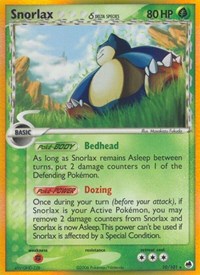 Snorlax δ 10