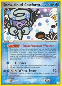 Snow-cloud Castform 25