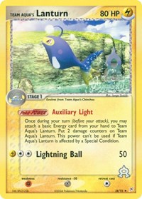 Team Aqua's Lanturn 28