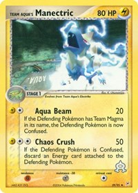 Team Aqua's Manectric 29