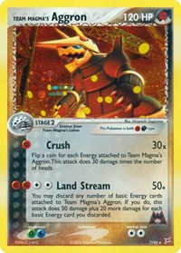 Team Magma's Aggron 7