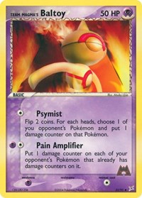 Team Magma's Baltoy 32