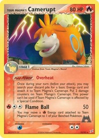 Team Magma's Camerupt 19