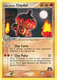 Team Magma's Claydol 33