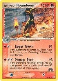 Team Magma's Houndoom 34