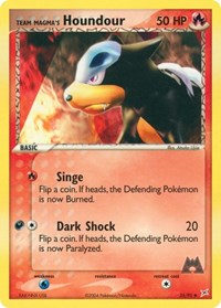 Team Magma's Houndour 35