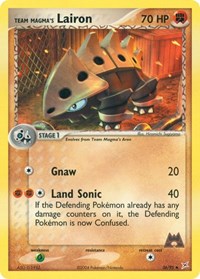 Team Magma's Lairon 36