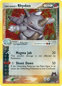 Team Magma's Rhydon 11