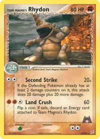 Team Magma's Rhydon 22