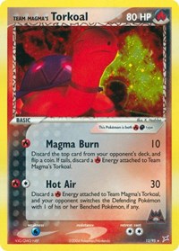 Team Magma's Torkoal 12