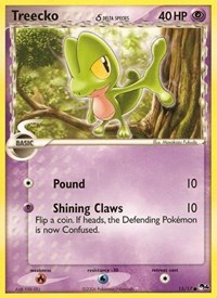 Treecko δ 15
