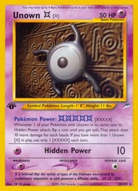 Unown [X] 30