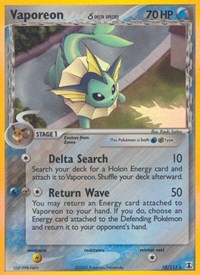 Vaporeon δ 18