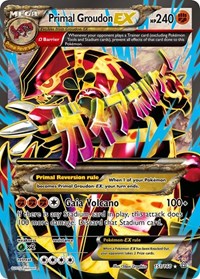 Primal Groudon EX 151