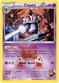Team Magma's Claydol 11
