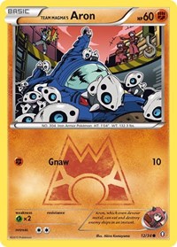 Team Magma's Aron 12