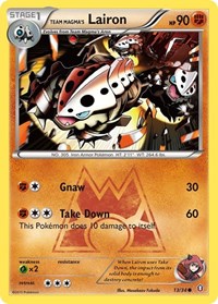 Team Magma's Lairon 13