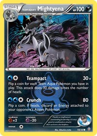 Team Aqua's Mightyena 18