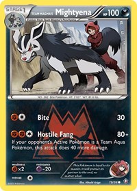 Team Magma's Mightyena 19